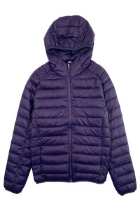 網上下單訂購輕薄保暖羽絨服  時尚設計團體外套  羽絨服供應商 SKVM019